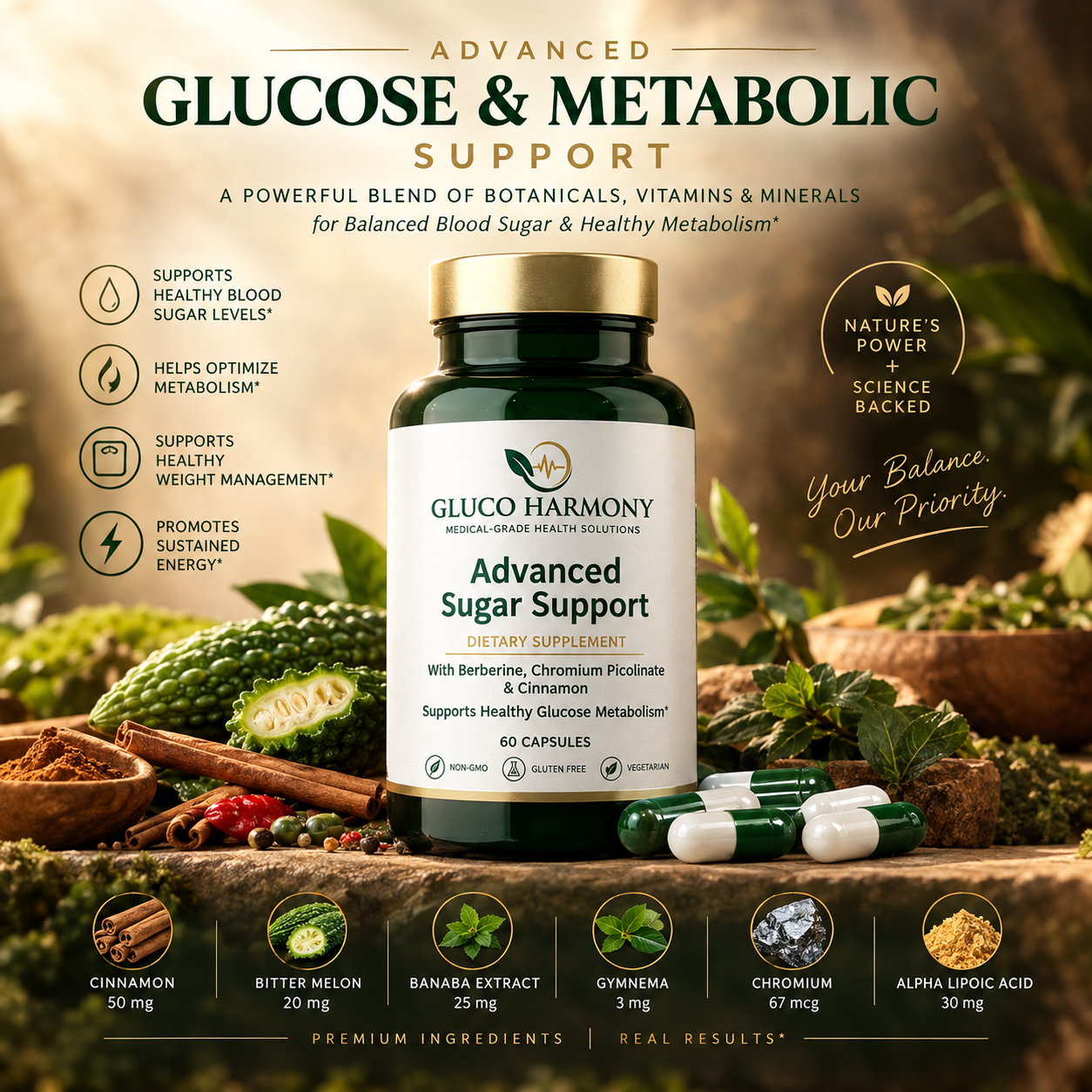 Advanced Blood Sugar Support Formula
